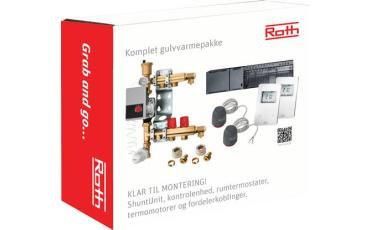 Underfloor heating package