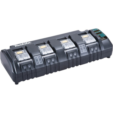 Makita 4 port ladestation (dc18sf)