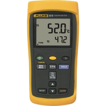 Termometer digital fluke 52-ii - Billede 1