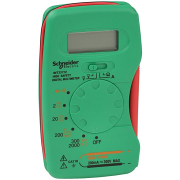 Schneider Diy digital multimeter pocket cat iii - Billede 1