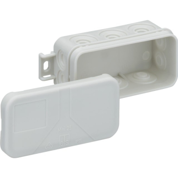 Spelsberg Forgreningsdåse mini 25 grå - Billede 1