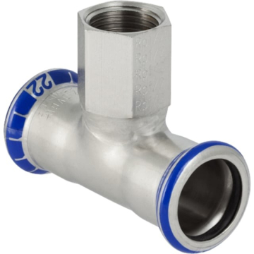 Geberit Tee rf 54-2-54 mm m/m mapress - Billede 1