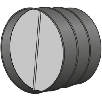 Thermex Klaprefrit spjæld thermo ø150mm - Billede 1