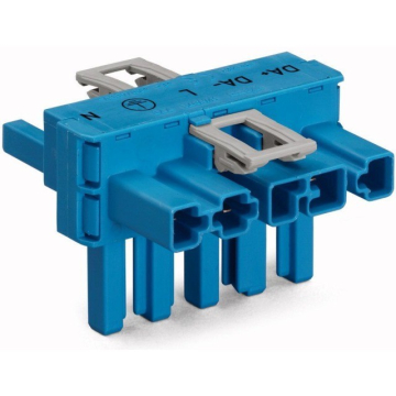 T-styk 1xhan/2xhun, 5-p m.lås b