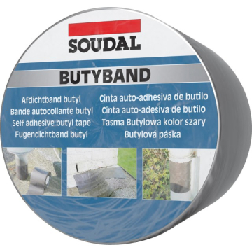Soudal Butyband 10cmx10m - Billede 1