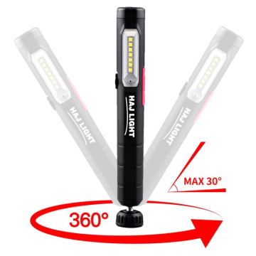 Genopladelig pen-light 220 + 80 lumen - Billede 2