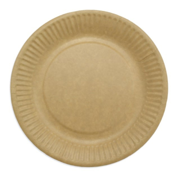 Tallerken frokost pap ø18cm 50stk pak - Billede 1