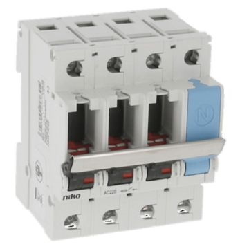 Niko Gruppeafbryder 3P+N 16A Tytan 1 - Billede 1