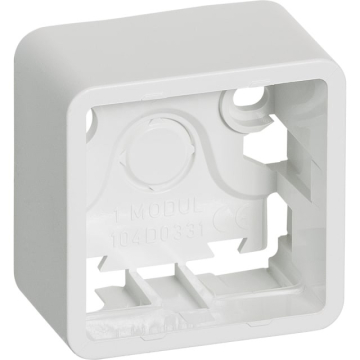 LK Fuga underlag 1 modul hvid  - Billede 1