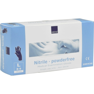 Ox-On Engangshandsker nitril str.xl 9-10 - Billede 1