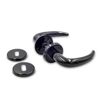  Dørgreb coupé - ø19 mm - sort - Billede 1