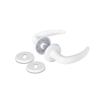  Dørgreb coupé - ø19 mm - hvid - Billede 1