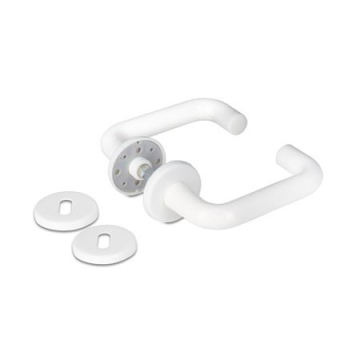  Dørgreb merkur - ø22 mm - hvid - Billede 1