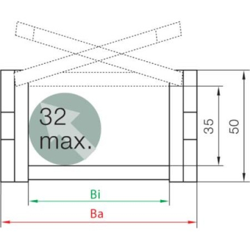Igus kabelkæde 2700.10.100.0 - Billede 1