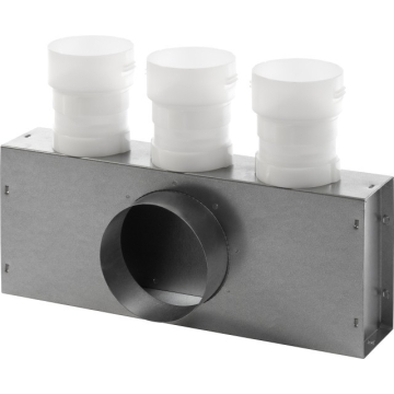 Nilair boks lav f/ventil ø125/3x75