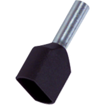 Terminalrør sort 2x1,5/8