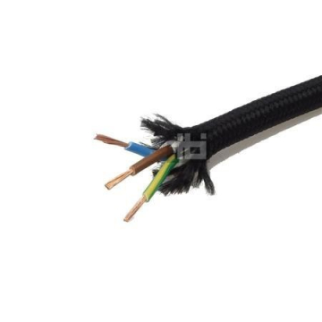 Solar select Ledning 3g0,75 70 gr textil sort rg25 - Billede 1