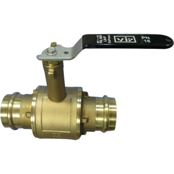 Rødgods kuglehane m høj spindel 28mm v+m - Billede 1