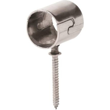 Rustfri rørbærer 15mm m6 - Billede 1