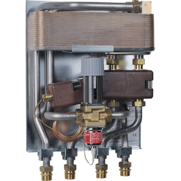 Gemina varmeveksler Termix One er med en kraftig to lagsveksler - Billede 1