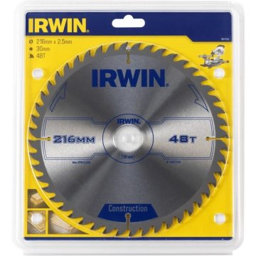 Irwin Rundsavklinge til træ 216x48x30 - Billede 1