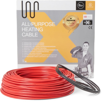 Varmekabel ø6 mm  18w/m - 42,0 m