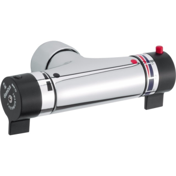 Damixa TMC komplet renoveringstermostat med rund kugletap til Damixa indbygningsbatteri - Billede 1