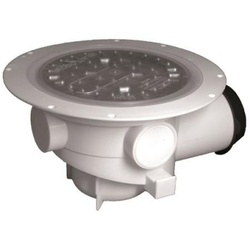 Purus Gulvafløb vinyl 75 mm vandret studs - Billede 1