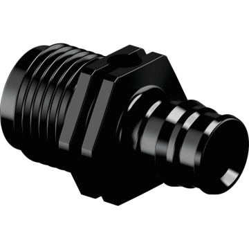 Uponor Q&e overgangsnippel ppsu 20-g1/2"mt - Billede 1