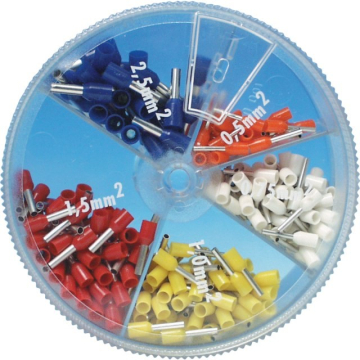 Terminalrørbox 0,50-2,5 farve