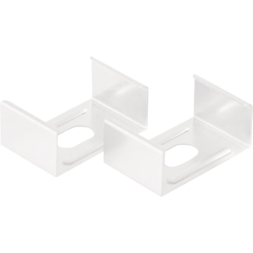   Art beslag high & low hvid 2stk