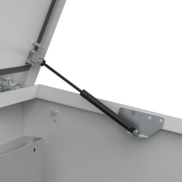 Rustfristål pult, 985x1000x400